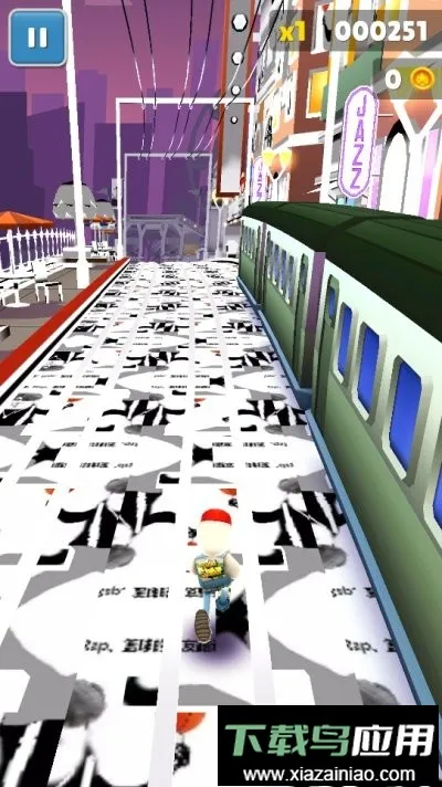 地铁跑酷小黑子 地铁跑酷小黑子