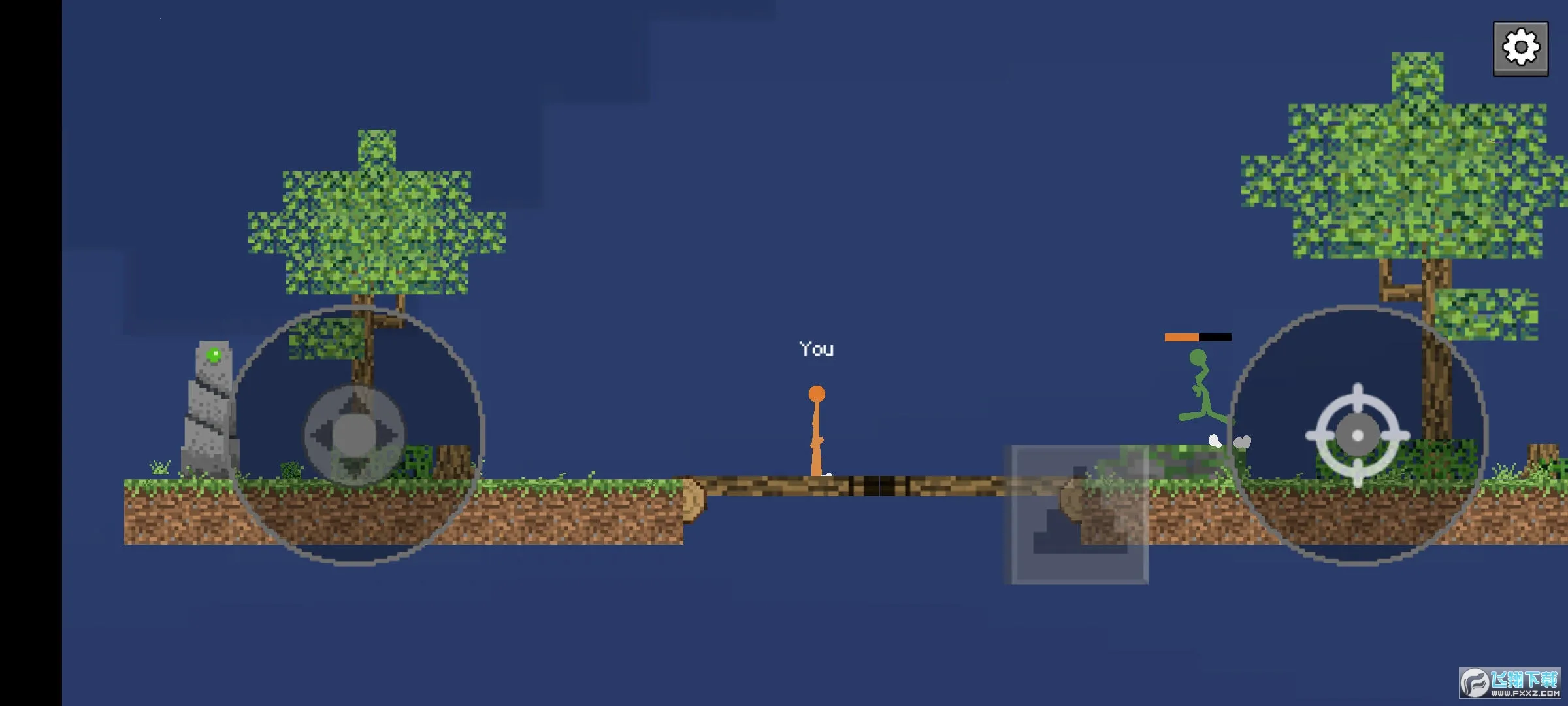 火柴人像素格斗截图