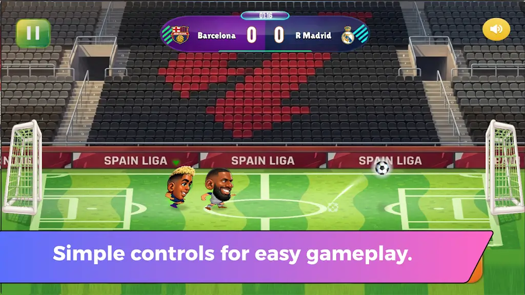 西班牙联赛头球截图