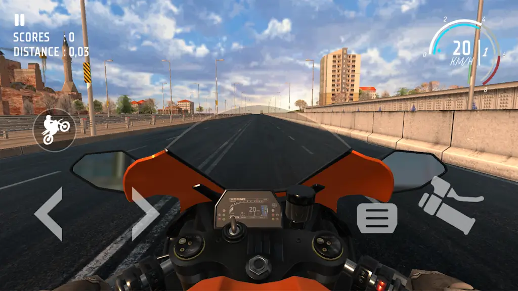 交通自行车：摩托车驾驶截图