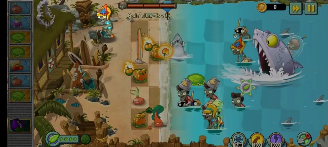 植物大战僵尸2:返茂(改版游戏)截图