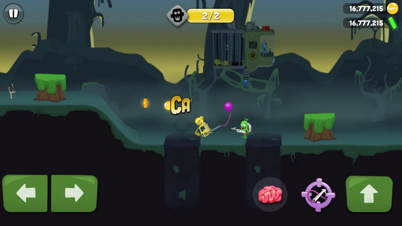 僵尸榨汁机中文破解版内置菜单截图