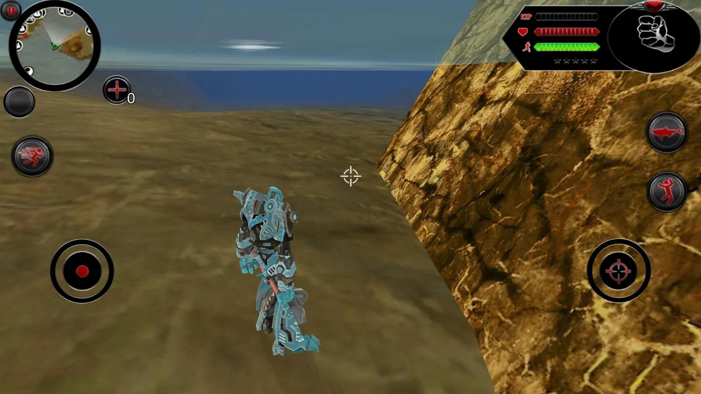 变形鲨鱼机器人无限金币钻石版截图