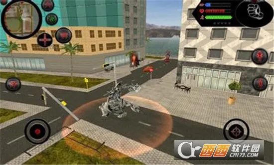 变形鲨鱼机器人无限金币钻石版截图