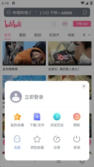 蓝奏浏览器手机版截图