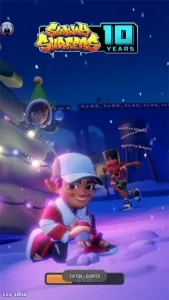 地铁跑酷黑色精灵小黑定制版2026官方正版截图