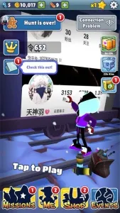 地铁跑酷黑色精灵小黑定制版2026官方正版截图