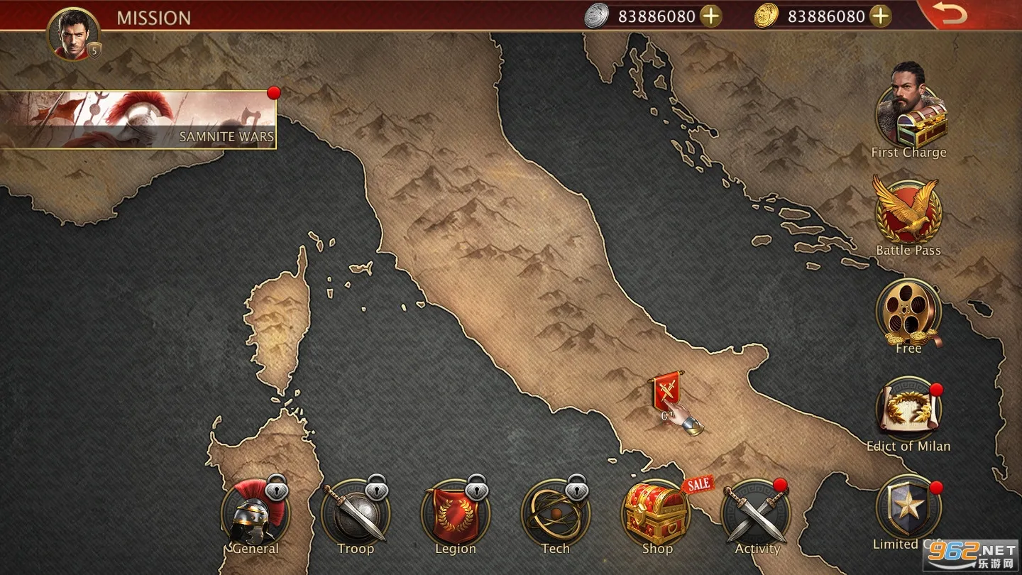 罗马帝国战争无限资源截图