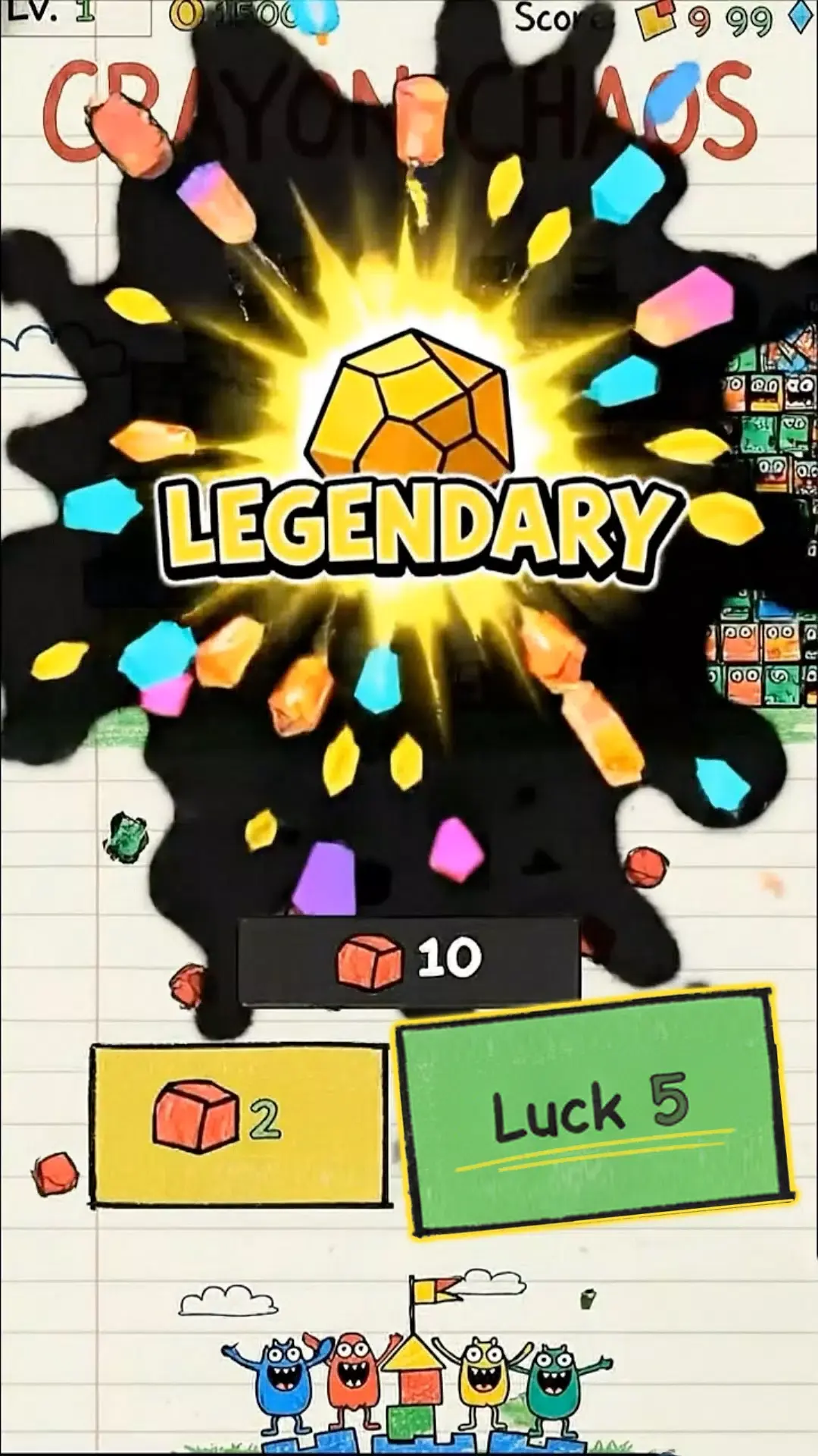 蜡笔防御战(Roguelike生存游戏)