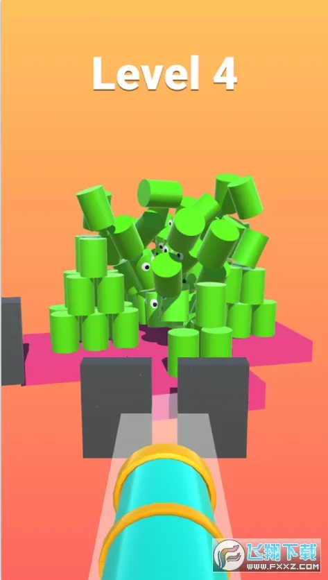 一炮就倒(解压射击游戏)