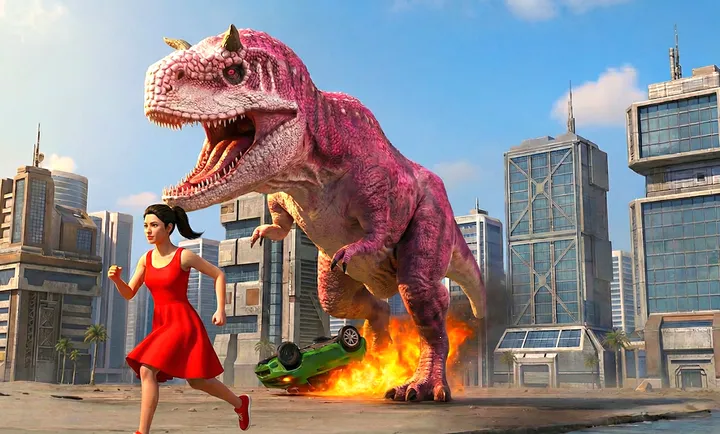 我是恐龙(恐龙大战游戏)截图