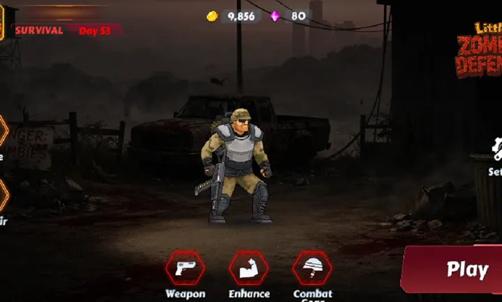 小小僵尸防御(僵尸防御游戏)截图