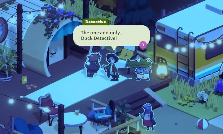 鸭鸭侦探：闹鬼露营地(鸭子侦探游戏)截图