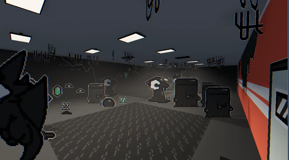 兽化实验室Transfur Chase(乳胶跑酷游戏)截图