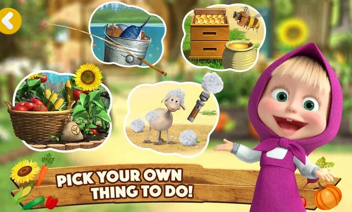 玛莎和熊：农场安卓版手机版截图