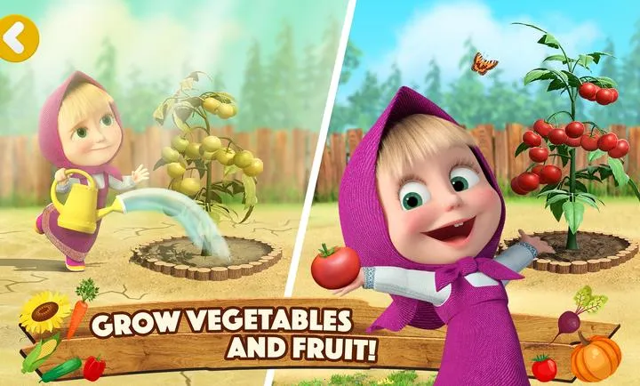 玛莎和熊：农场安卓版手机版截图