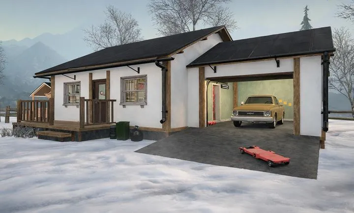 我的冬季汽车：机械师(冬季汽车修理游戏)截图