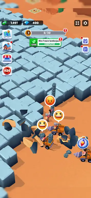 矿业公司免广告内购版(矿业模拟游戏)截图