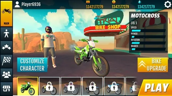 极限特技摩托车安卓完整版截图