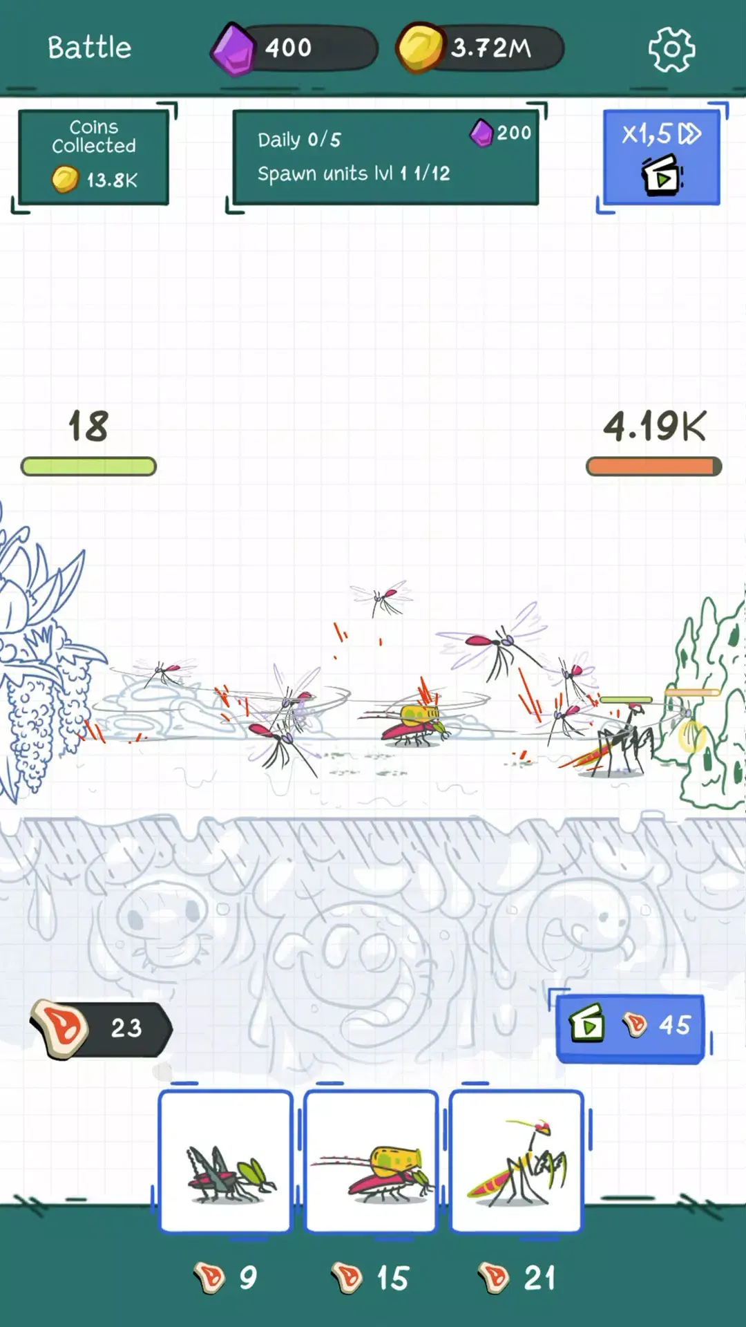 进化或死亡：战士之战2026官方最新版本截图