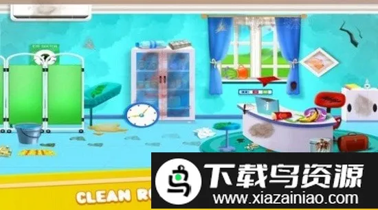 女孩医院清洁(医院清洁模拟游戏)截图
