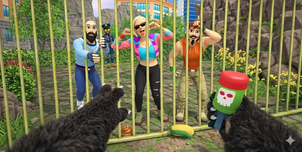 捣蛋熊猫2026最新版本截图