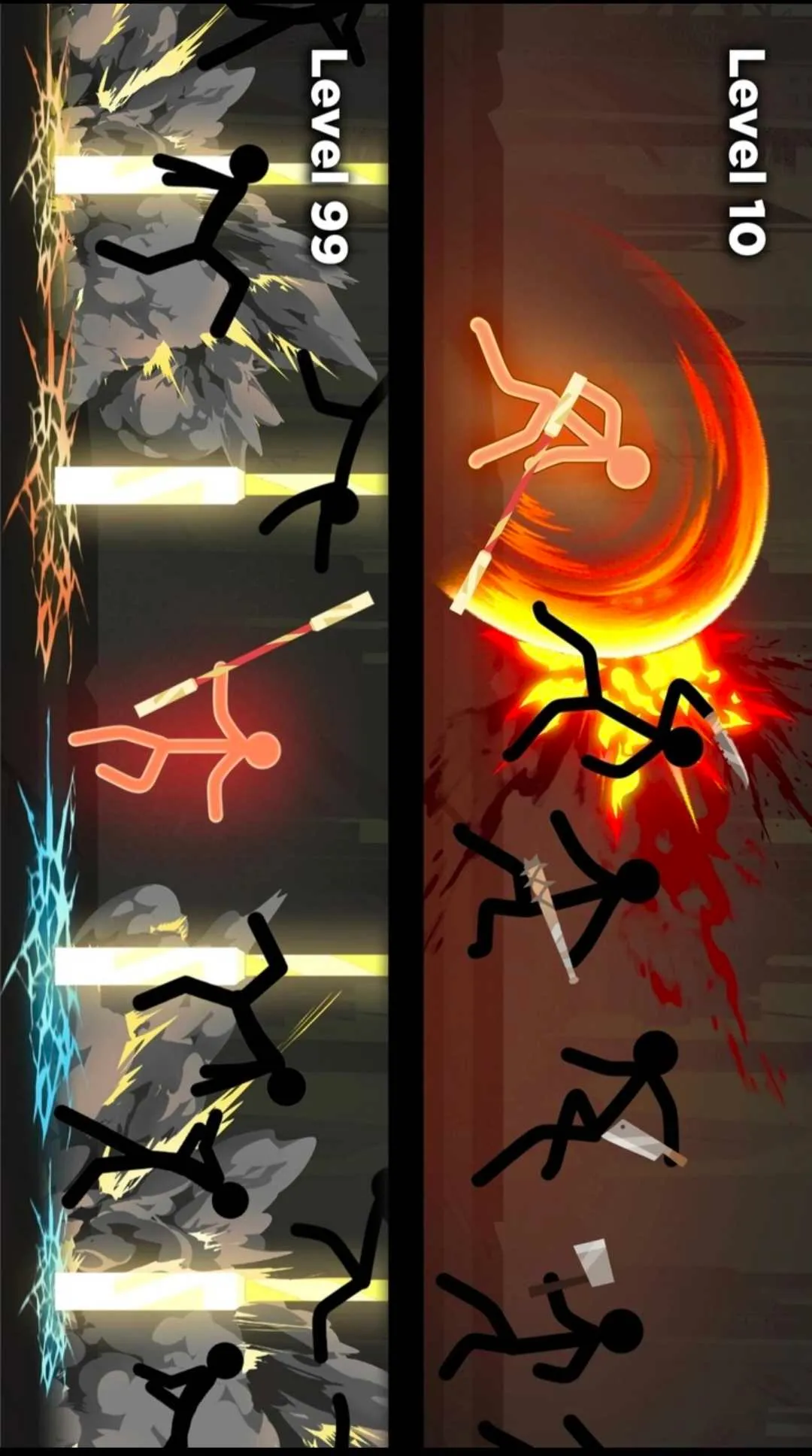 暗影领域：火柴人(火柴人冒险游戏)截图