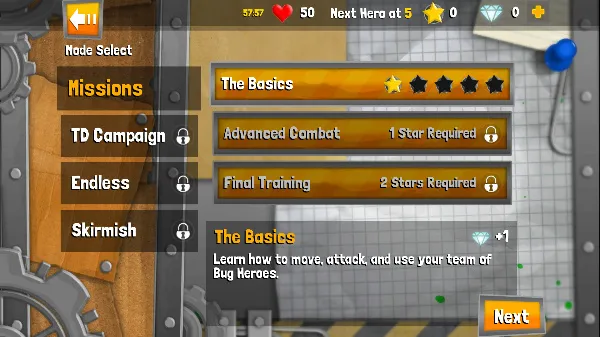 虫虫英雄2无限钻石版怎么玩截图