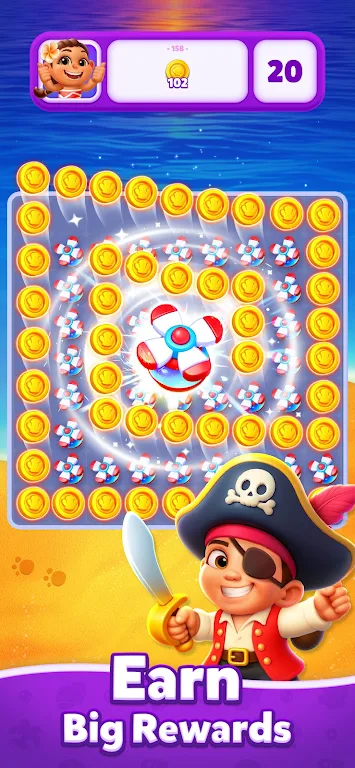 三消泡岛(三消冒险游戏)截图