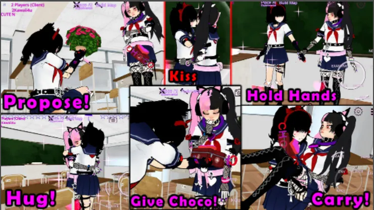 女子校园模拟器破解版内置菜单截图