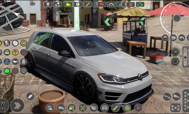 大众高尔夫4汽车模拟器(大众汽车驾驶游戏)截图
