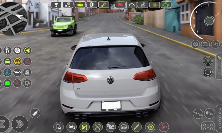 大众高尔夫4汽车模拟器(大众汽车驾驶游戏)截图