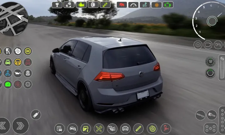 大众高尔夫4汽车模拟器(大众汽车驾驶游戏)截图