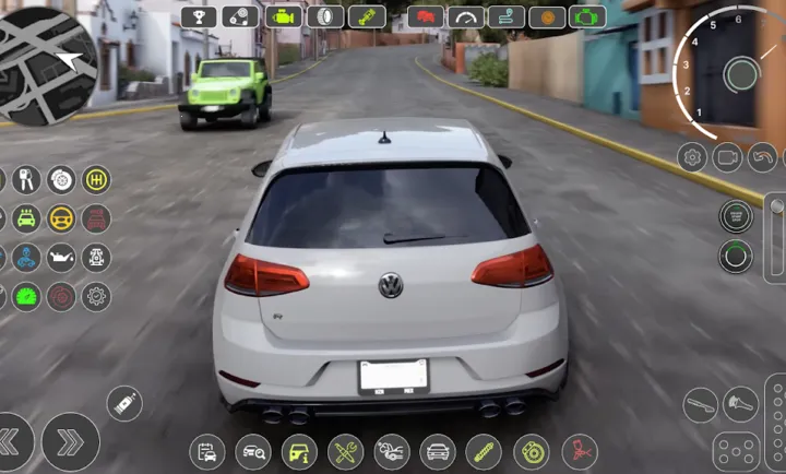 大众高尔夫4汽车模拟器(大众汽车驾驶游戏)截图