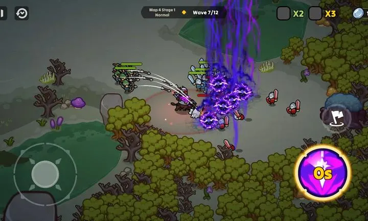 夜幕：王国边境塔防(王国边境塔防游戏)截图