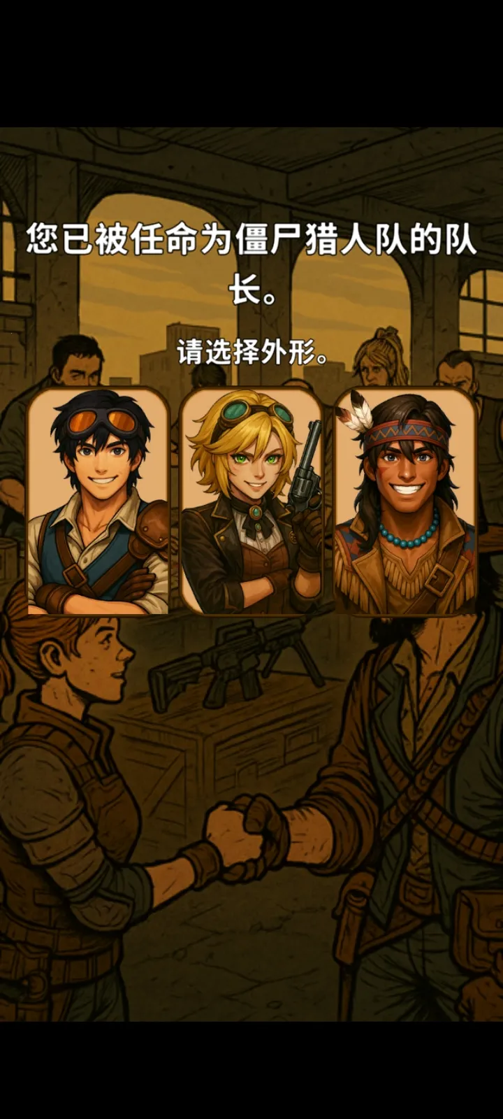 僵尸VS猎人:肉鸽生存(僵尸猎人游戏)截图