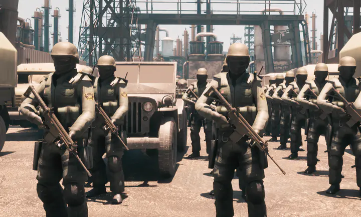 坎萨尔幸存者(孤胆战士战斗游戏)截图