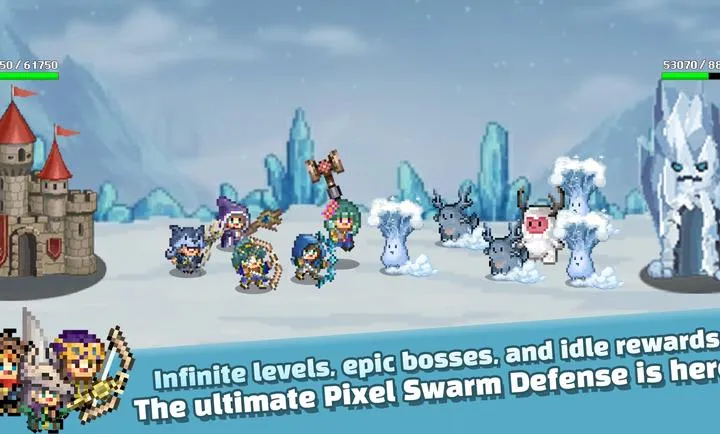 小小战队：摇摆防御(放置塔防游戏)截图