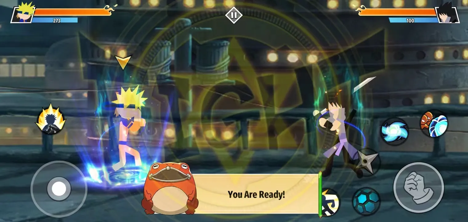 火柴人忍者大战不用实名登录版