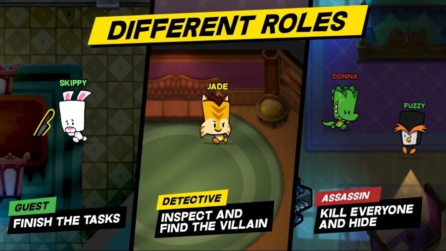 嫌疑人神秘大厦内部菜单最新截图