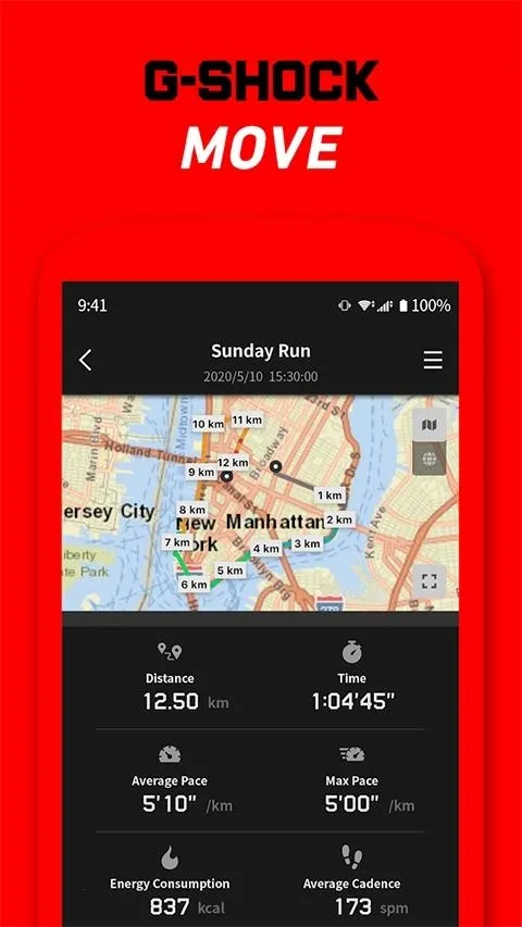 g shock move.(手表管理软件)