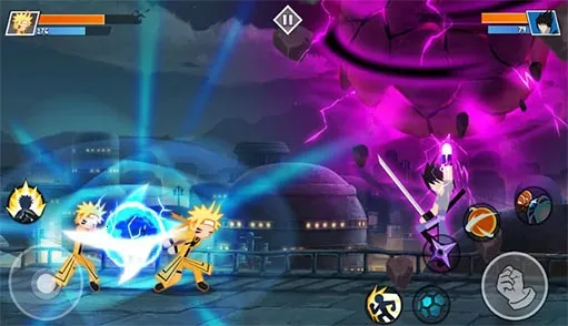 火柴人忍者大战破解版游戏内置菜单截图