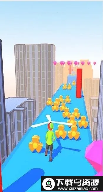 直升机小子跑酷(趣味跑酷游戏)截图