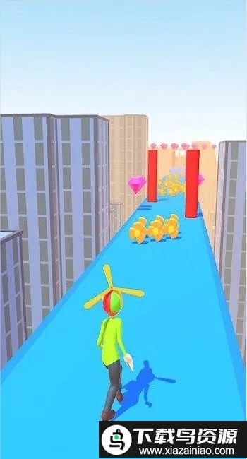 直升机小子跑酷(趣味跑酷游戏)截图