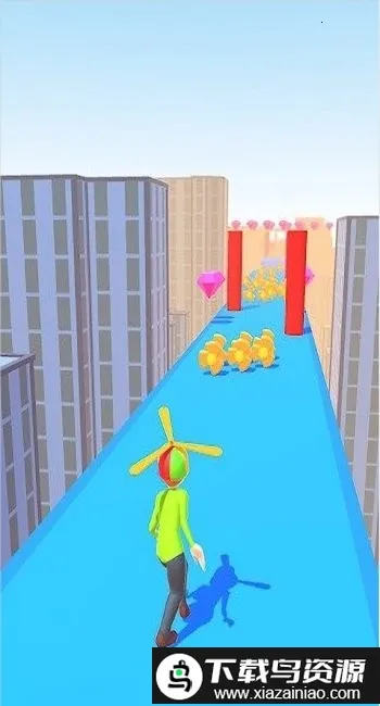 直升机小子跑酷(趣味跑酷游戏)截图