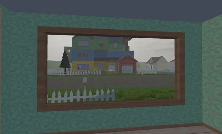 潜入邻居家(恐怖跑酷游戏)截图