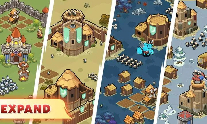 暗夜骑士：边境战争TD内购版2026官方最新版本截图