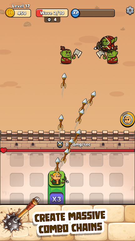 死守城墙(守城策略游戏)截图