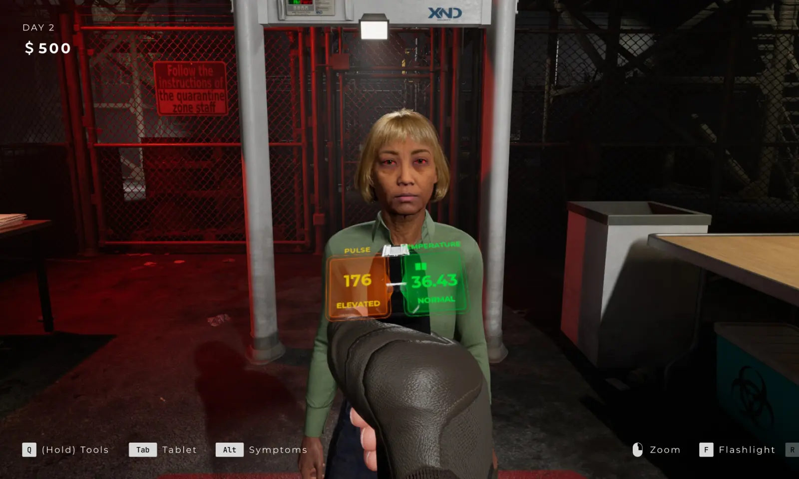 丧尸边境检察官免费中文版截图