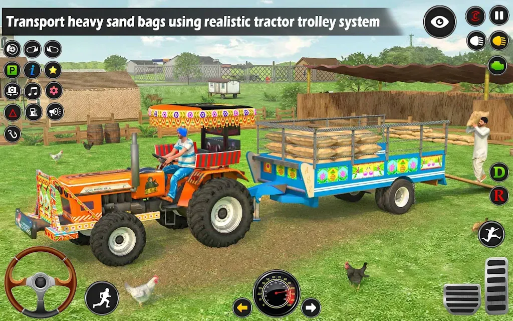 3D农用拖拉机耕作2026下载截图